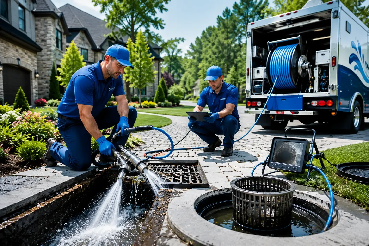 Local outdoor drain cleaning professionals in El Nido, CA