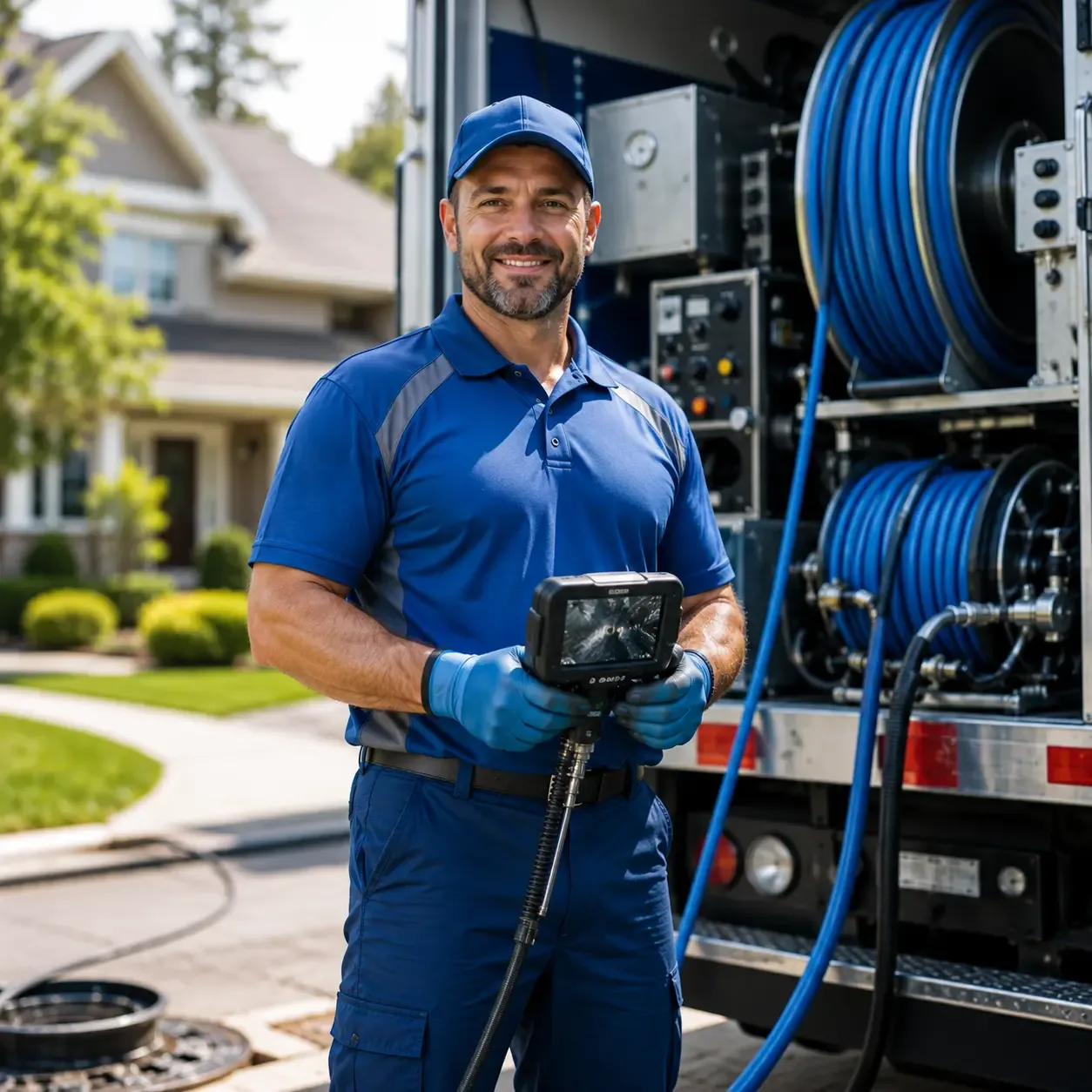 Local outdoor drain cleaning specialists in El Nido, CA